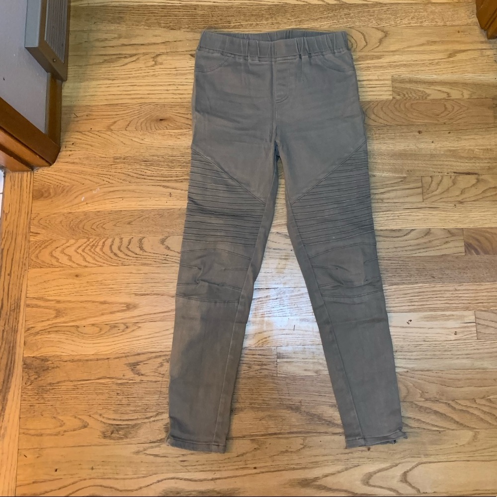 UMGEE mid rise army green moto pants